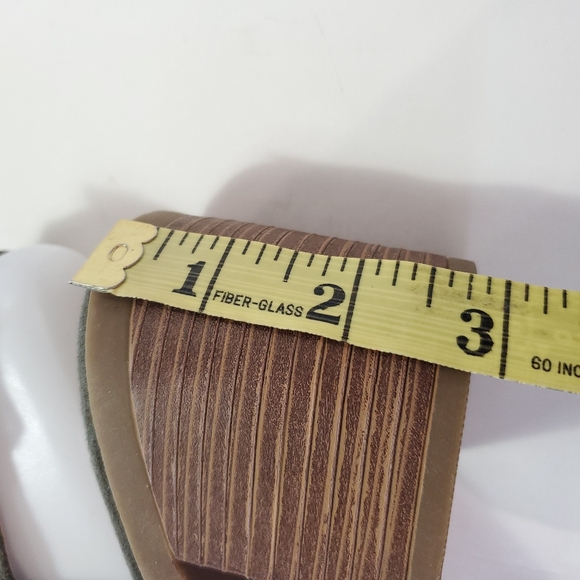 Steve Madden Leather Ginelle Olive Green Bootie Size 7.5 - Picture 14 of 16